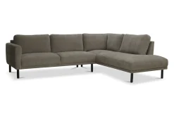 Ruka (avokulmasohva oikea (2,5kpd) kampanjakangas rice mink 7 v.ruskea)