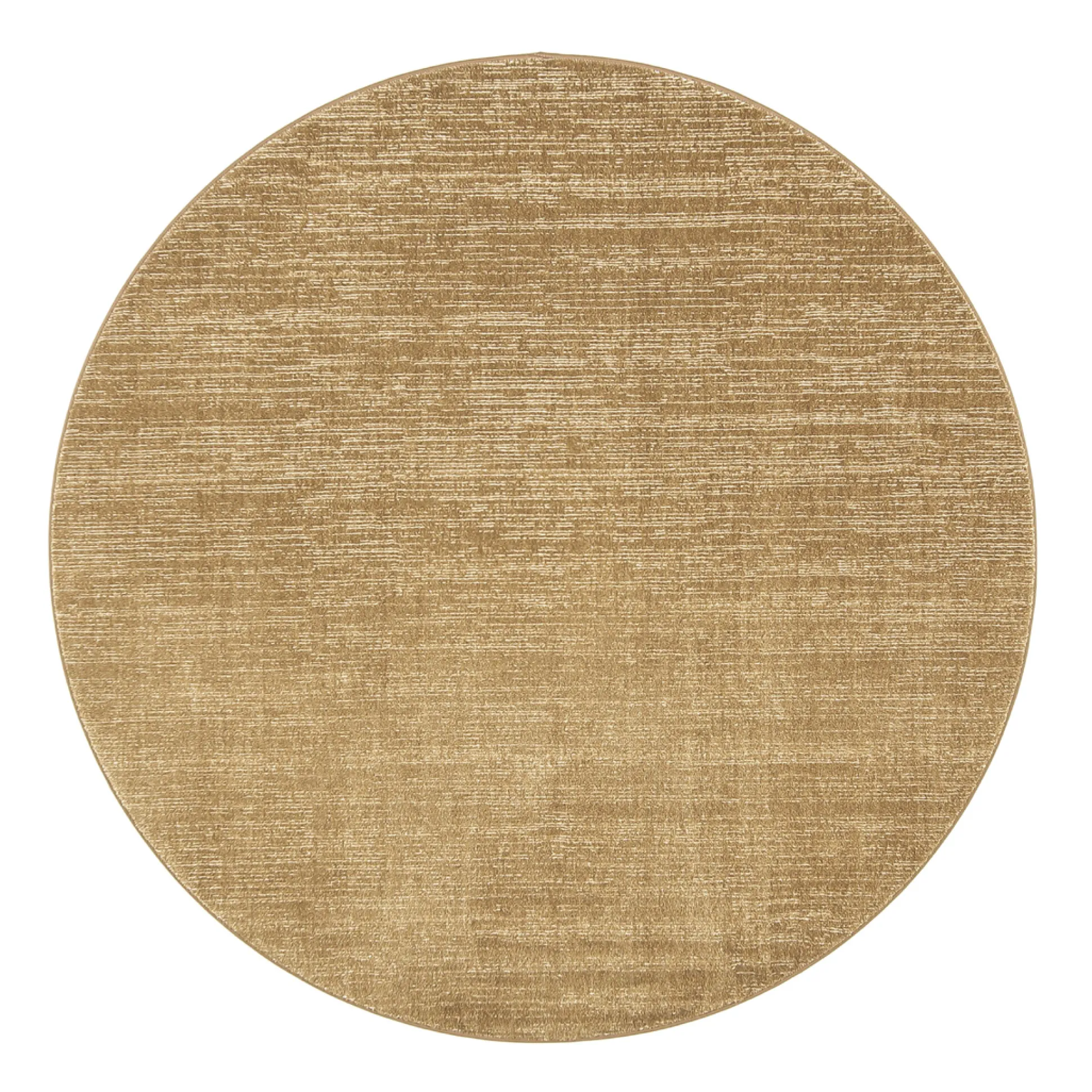 Sametti (keltainen 133 cm matto pyöreä)