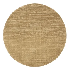Sametti (keltainen 160 cm matto pyöreä)