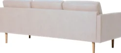 Siro (3-ist. sohva, wind 23 beige / valkoöljytty tammijalka)