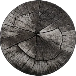 Timber (matto ø120 cm harmaa)
