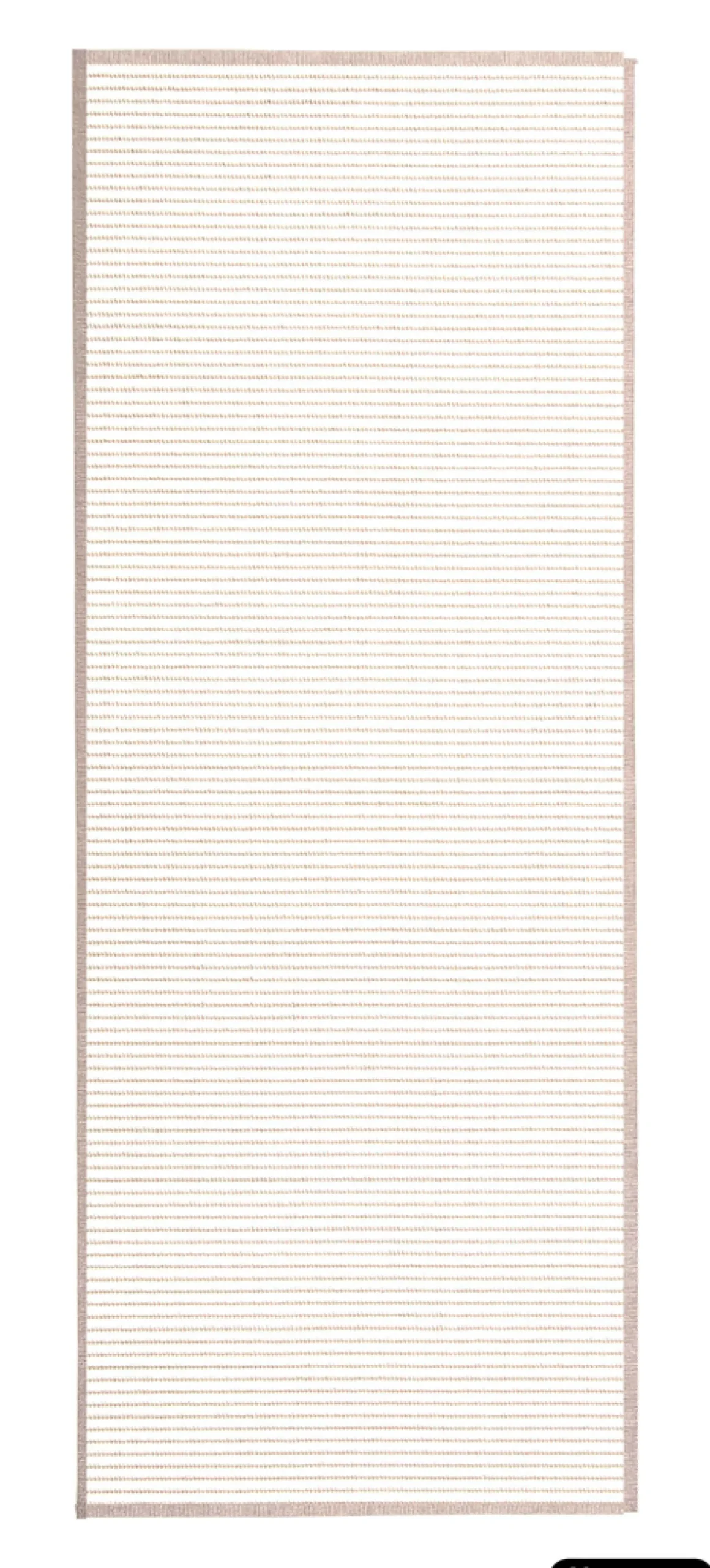 Tunturi (valkoinen 80x250 cm matto)