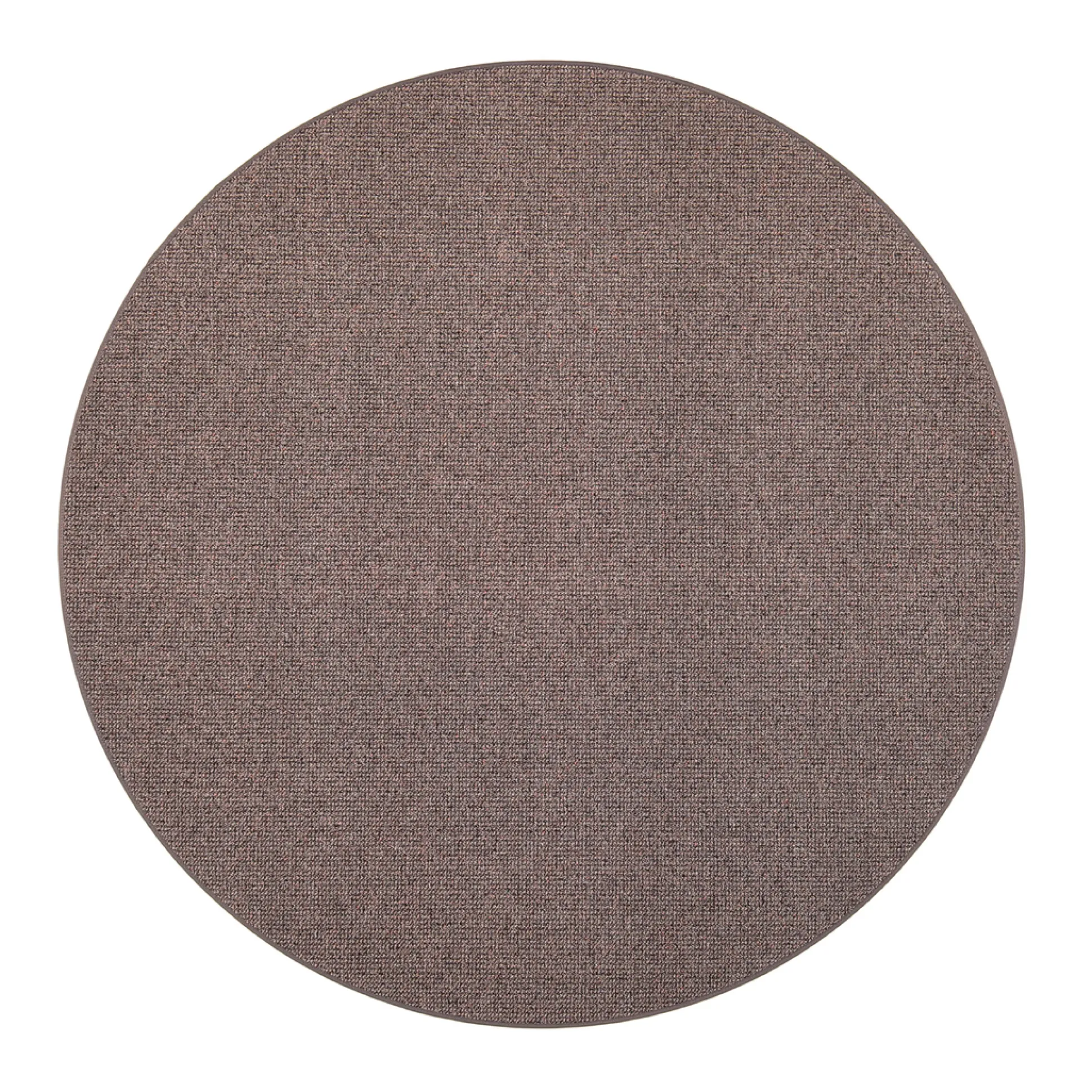 Tweed (tummanharmaa 160 cm matto pyöreä)