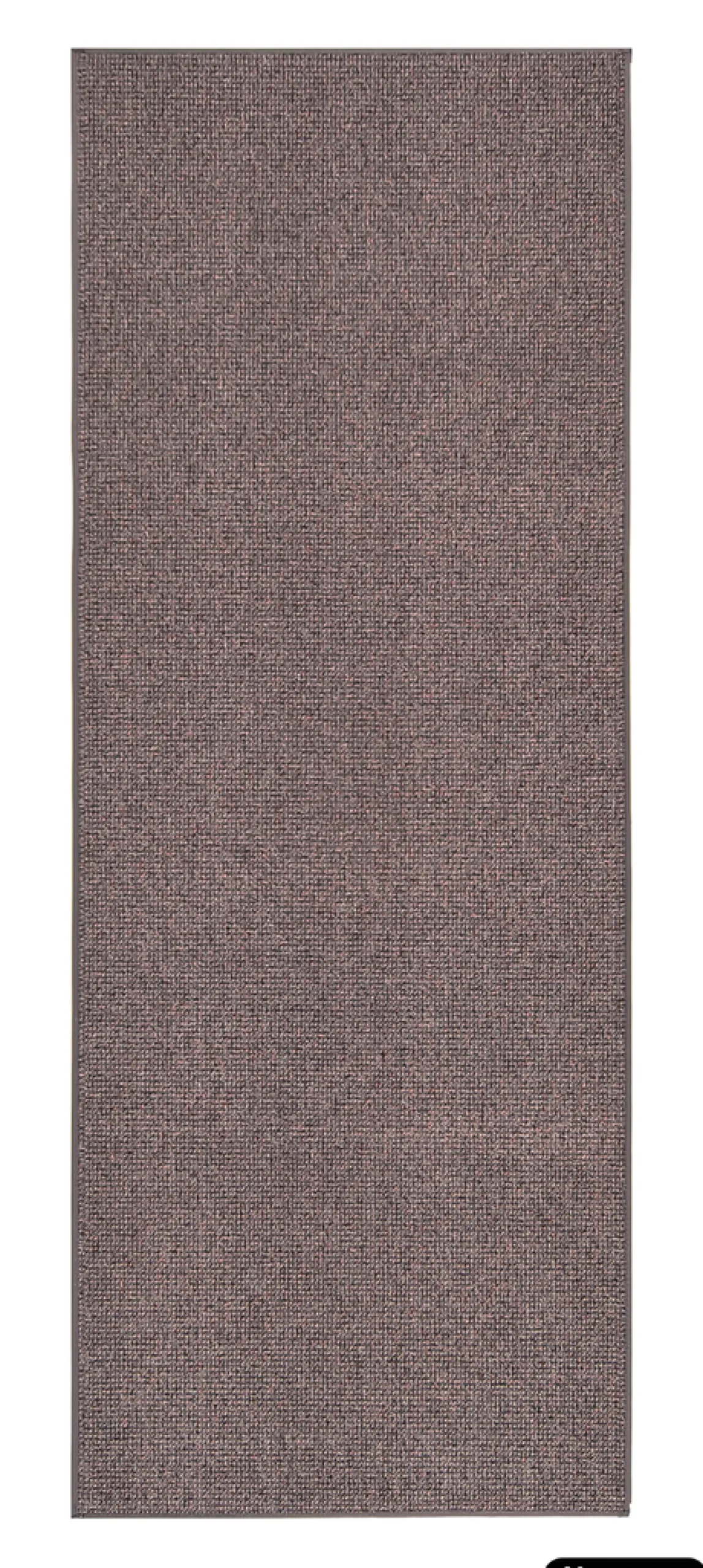 Tweed (tummanharmaa 80x300 cm matto)