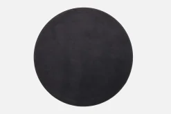 Usva (musta 133 cm matto pyöreä)