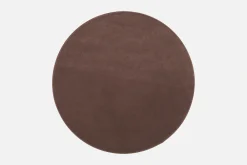 Usva (tummanruskea 133 cm matto pyöreä)