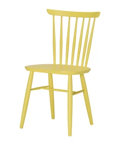 Venla (pinnatuoli, keltainen maalattu)