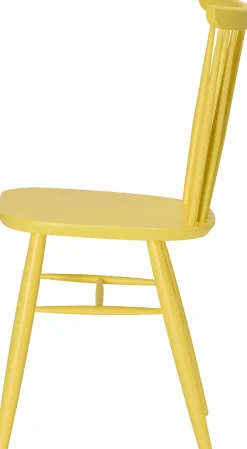 Venla (pinnatuoli, keltainen maalattu)