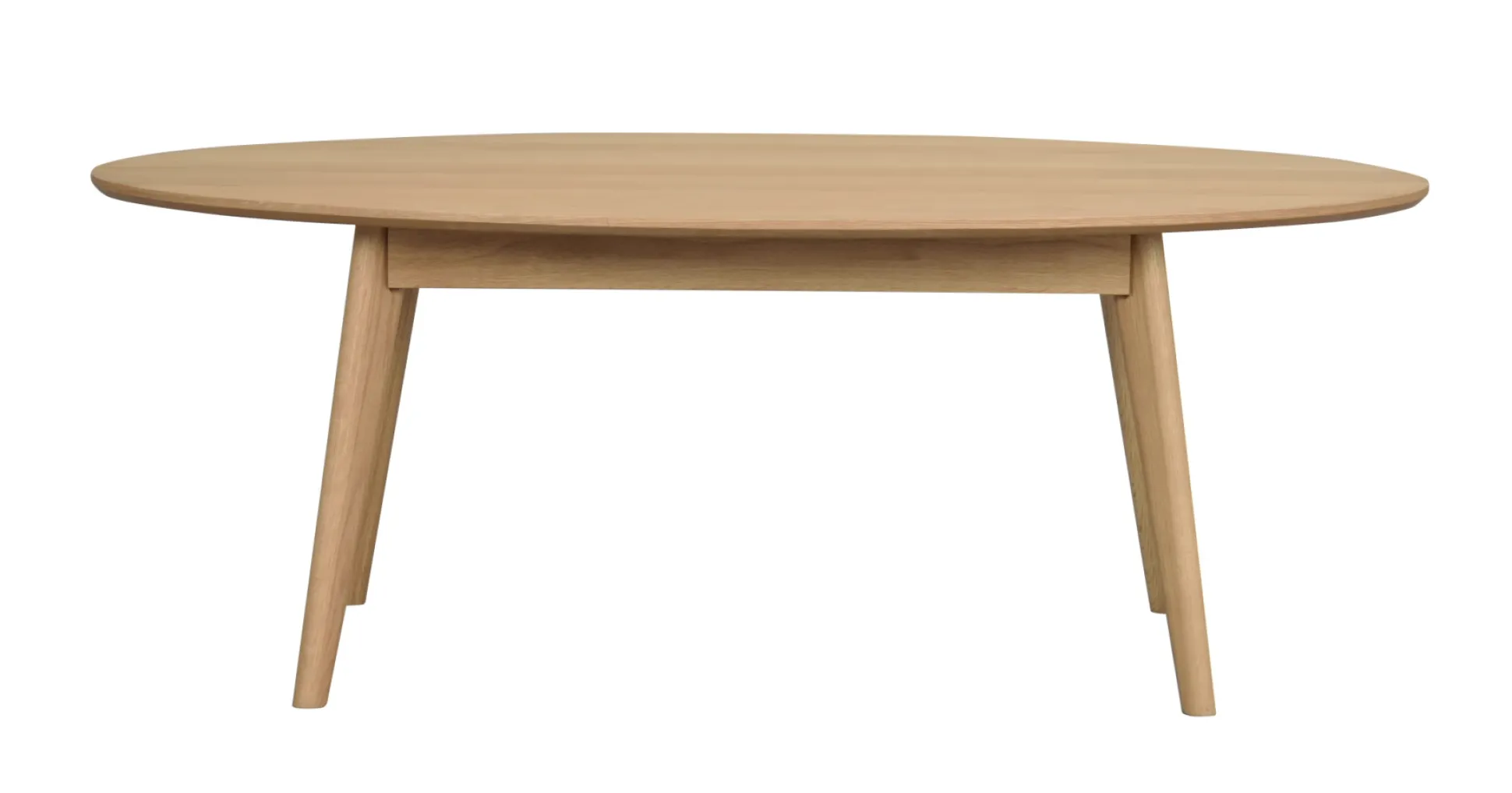 Yumi (sohvapöytä ovaali 130x65 lakattu tammi)